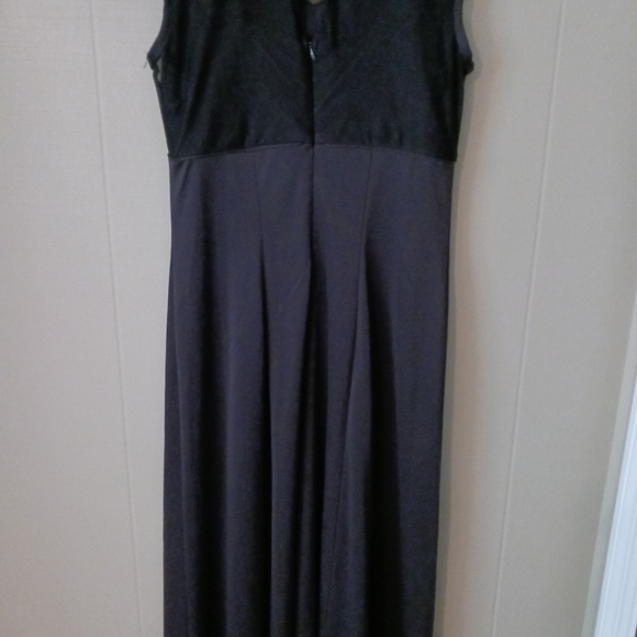 Performance Apparel Formal Black Dress Sz 4 - Picture 8 of 11